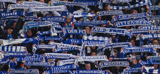 1. FC Magdeburg - Fanblock 1. FC Magdeburg - Fanblock